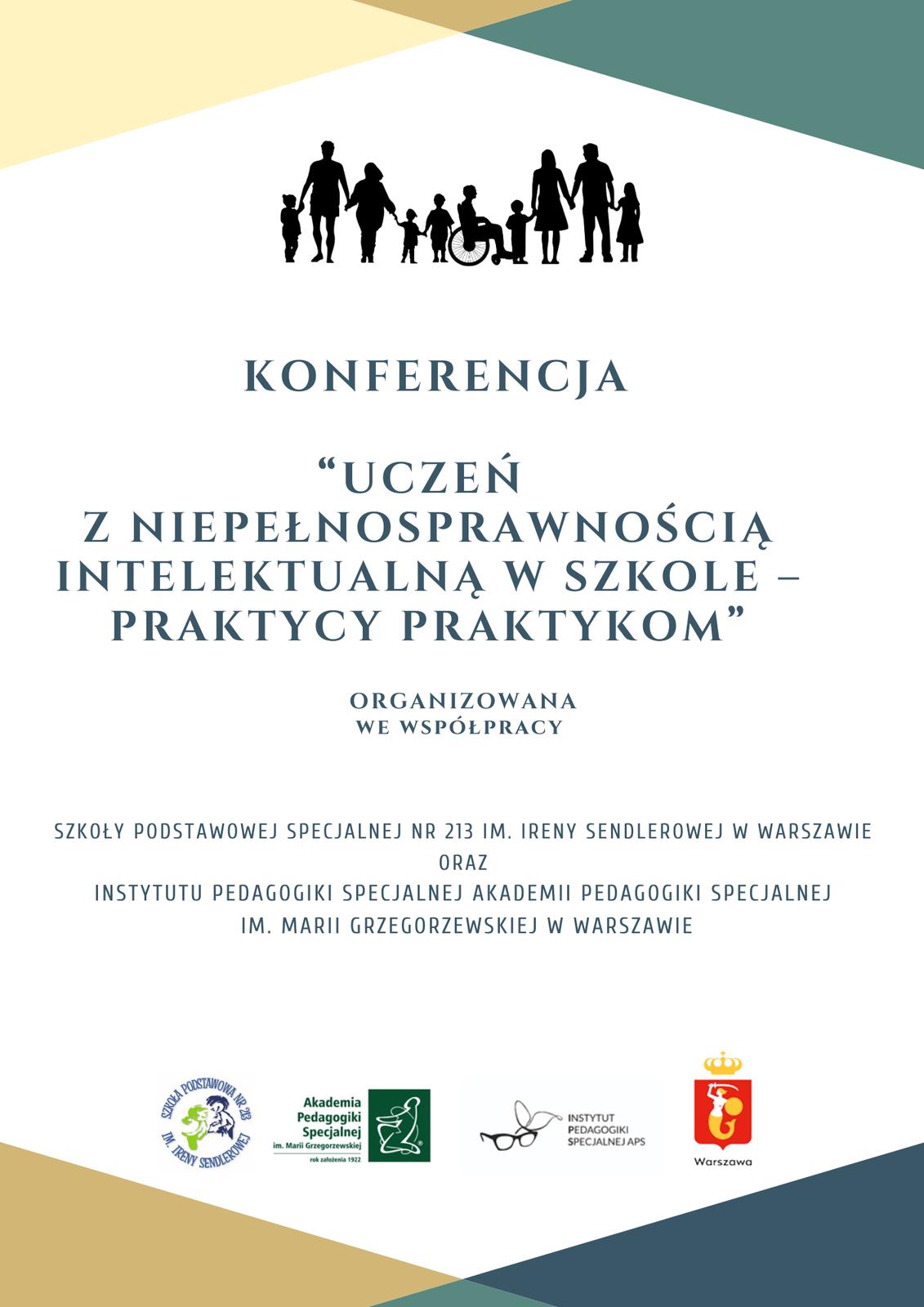Konferencja „Uczeń z niepełnosprawnością intelektualną w szkole – praktycy praktykom”