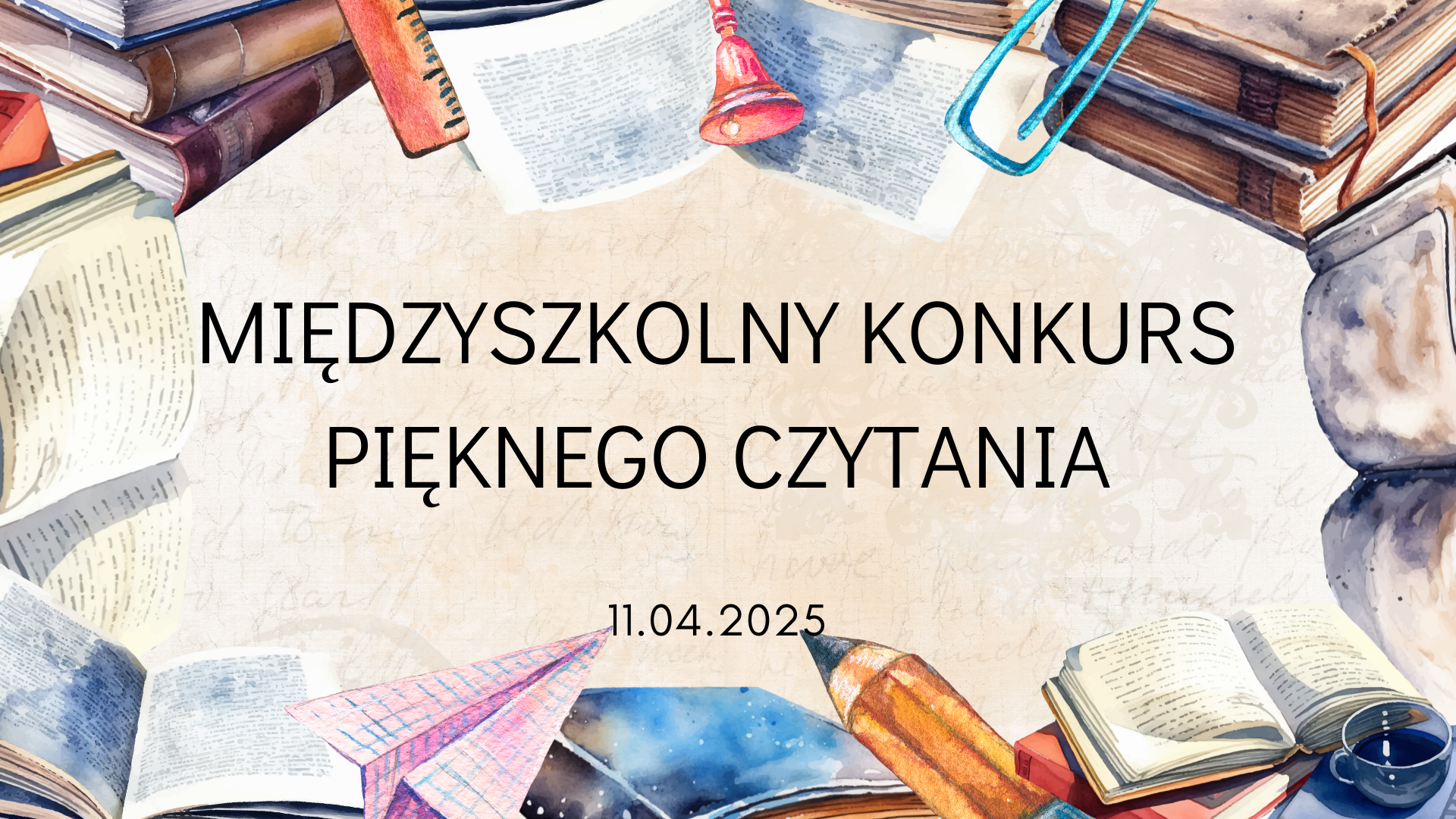 Międzyszkolny Konkurs Pięknego Czytania