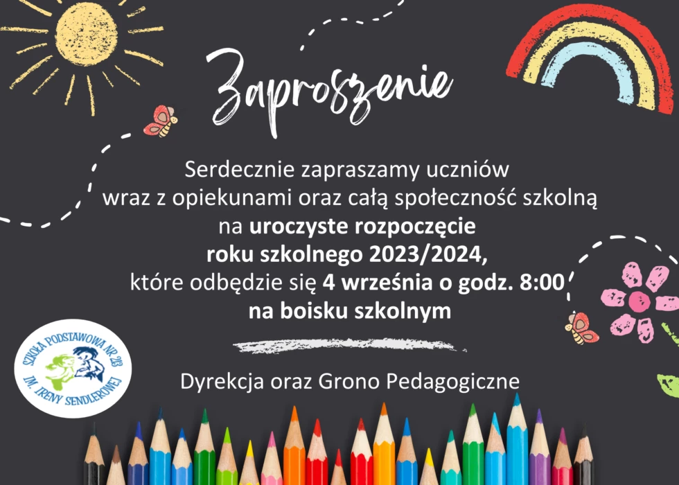 Rozpoczęcie Roku Szkolnego 2023/2024
