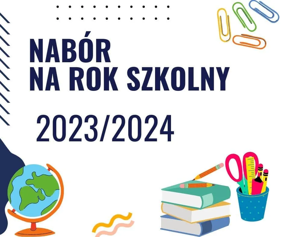 Nabór na rok szkolny 2023/2024