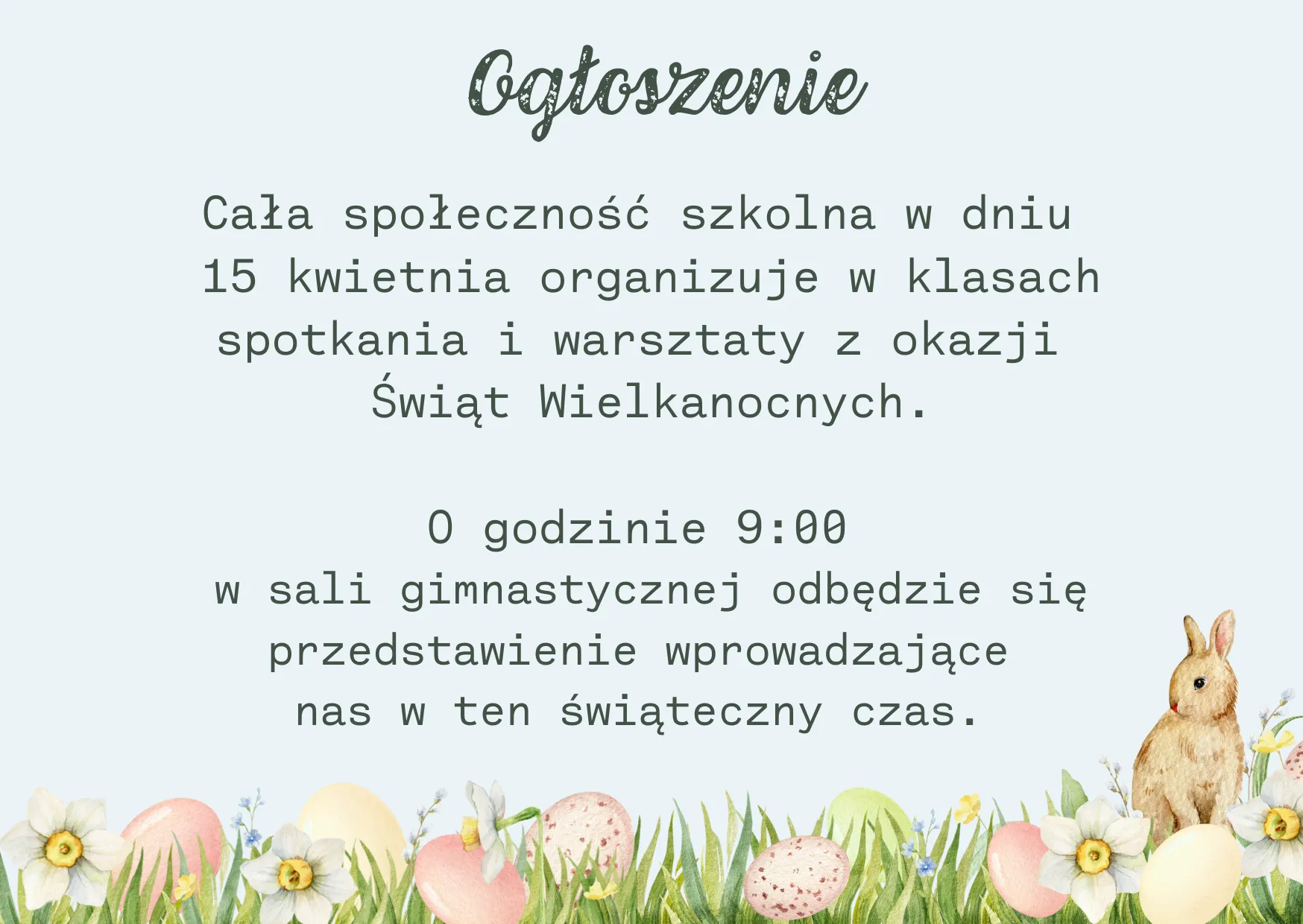 Ogłoszenie