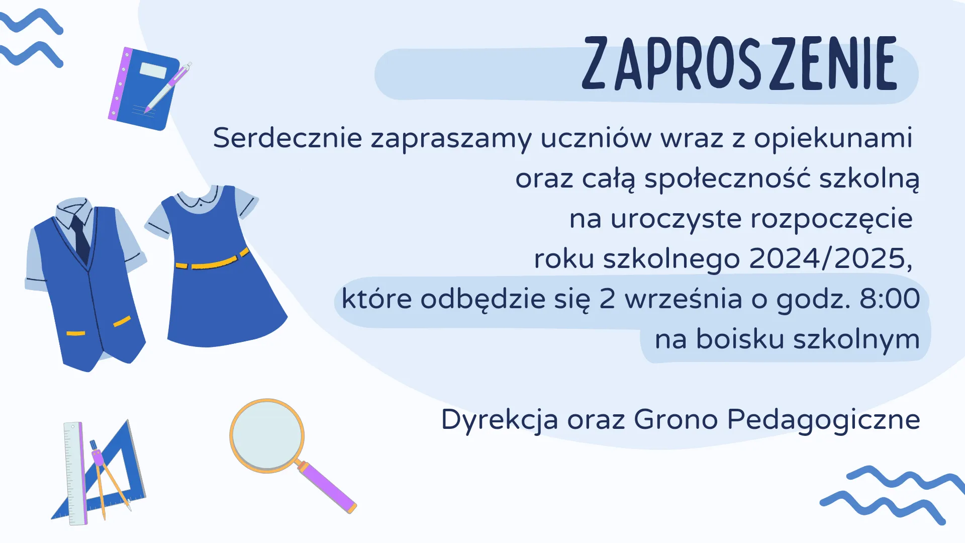 Rozpoczęcie Roku Szkolnego 2024/2025