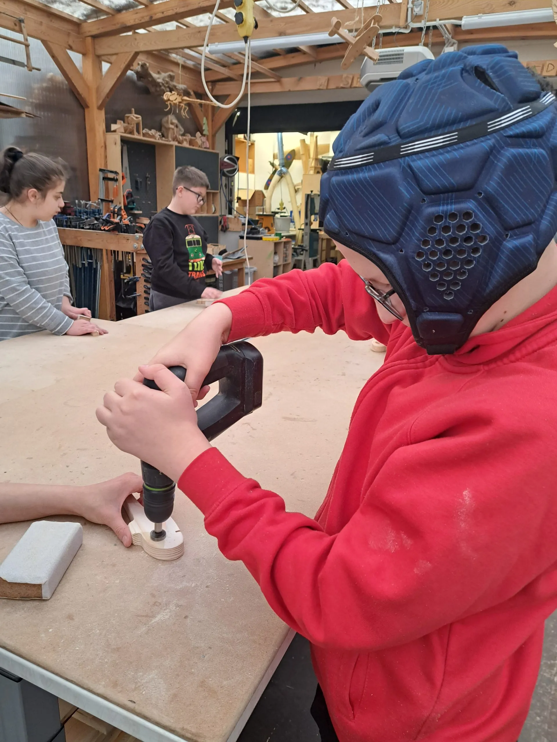 Warsztaty w stolarni FabLab