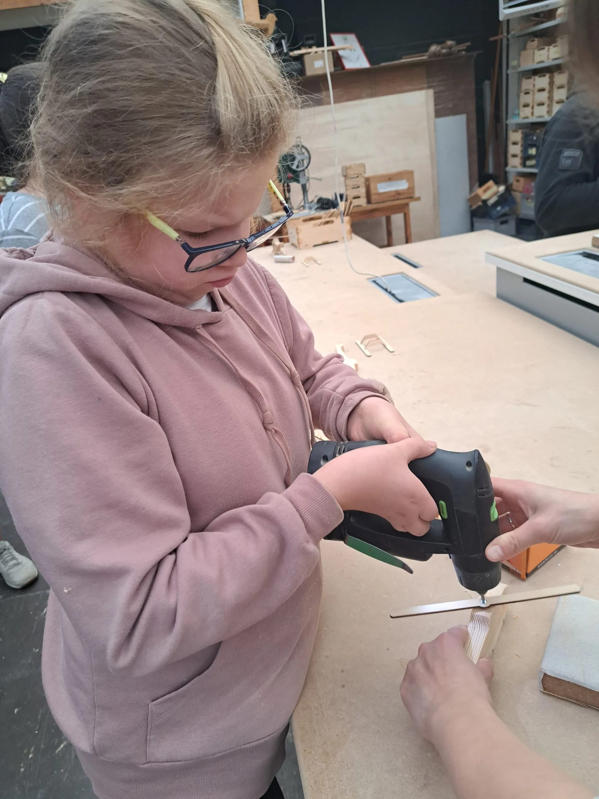 Warsztaty w stolarni FabLab