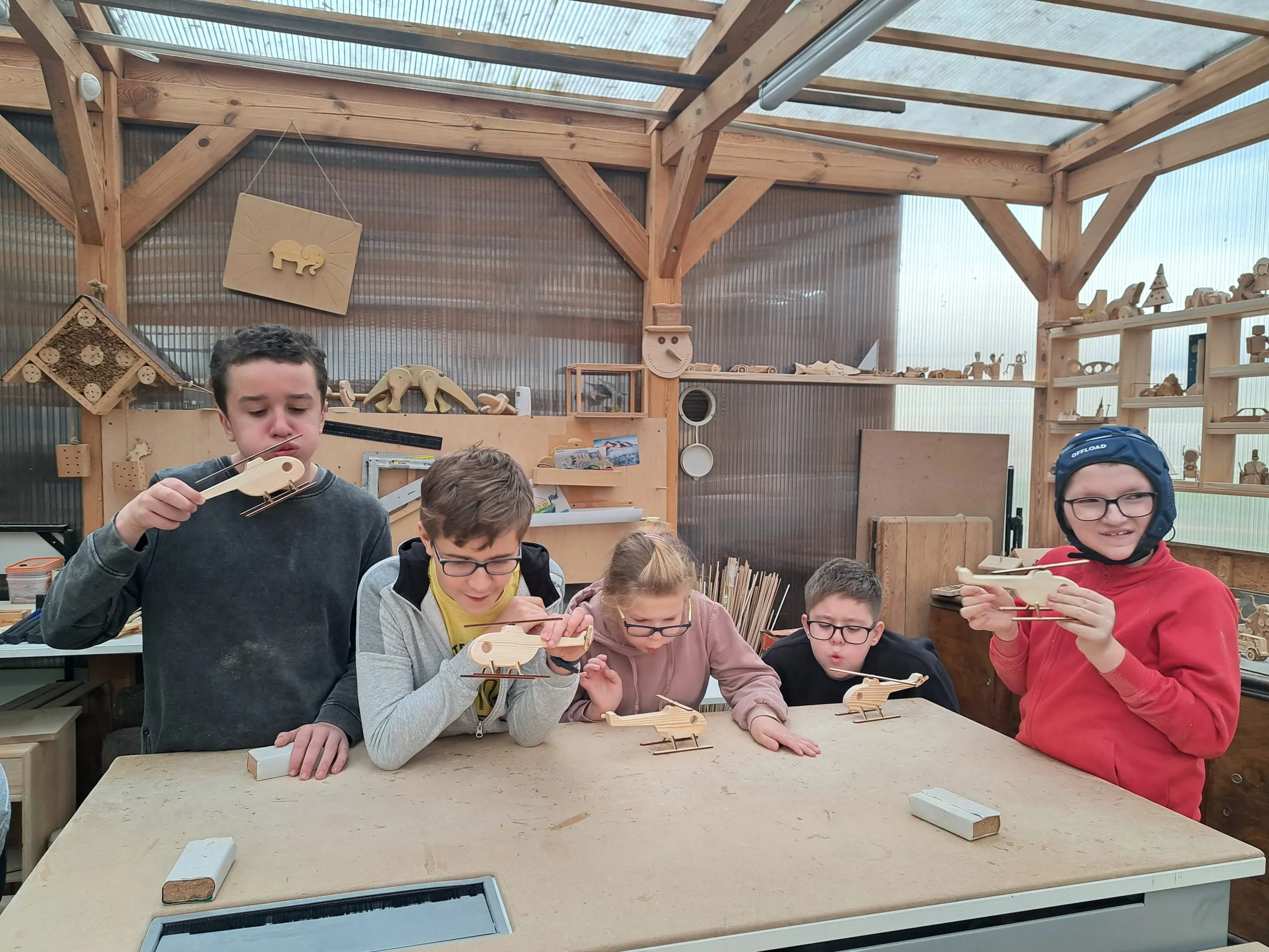 Warsztaty w stolarni FabLab