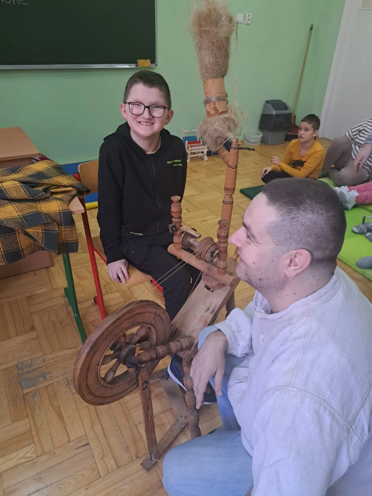 Międzyszkolne warsztaty z tkactwa