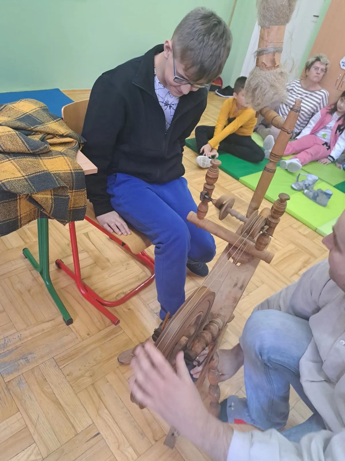 Międzyszkolne warsztaty z tkactwa