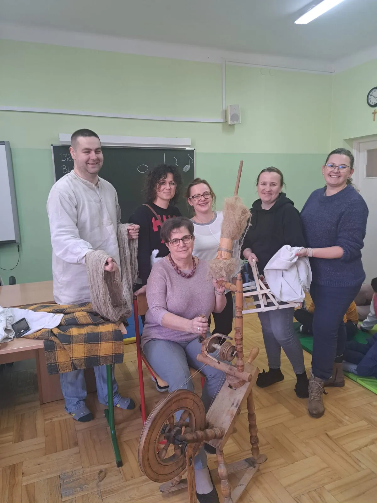 Międzyszkolne warsztaty z tkactwa