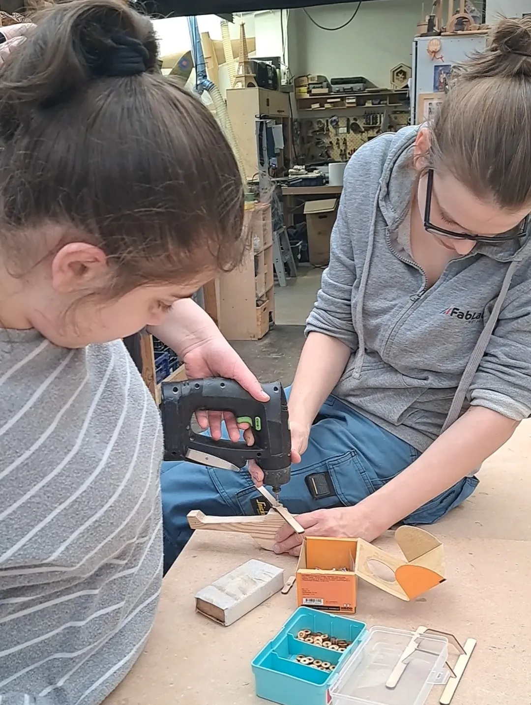 Warsztaty w stolarni FabLab