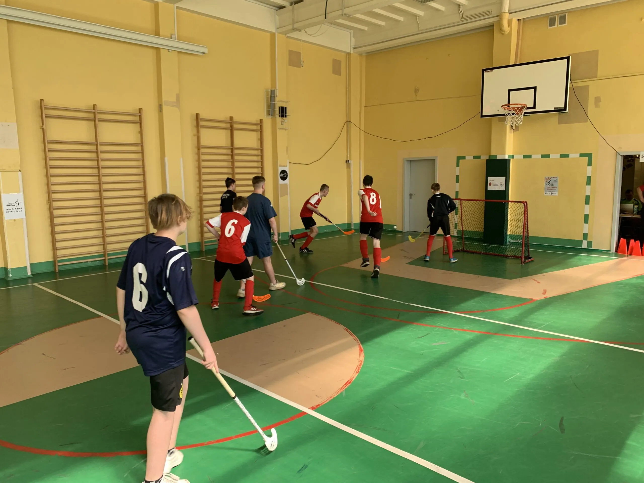 Międzyszkolny turniej unihokeja
