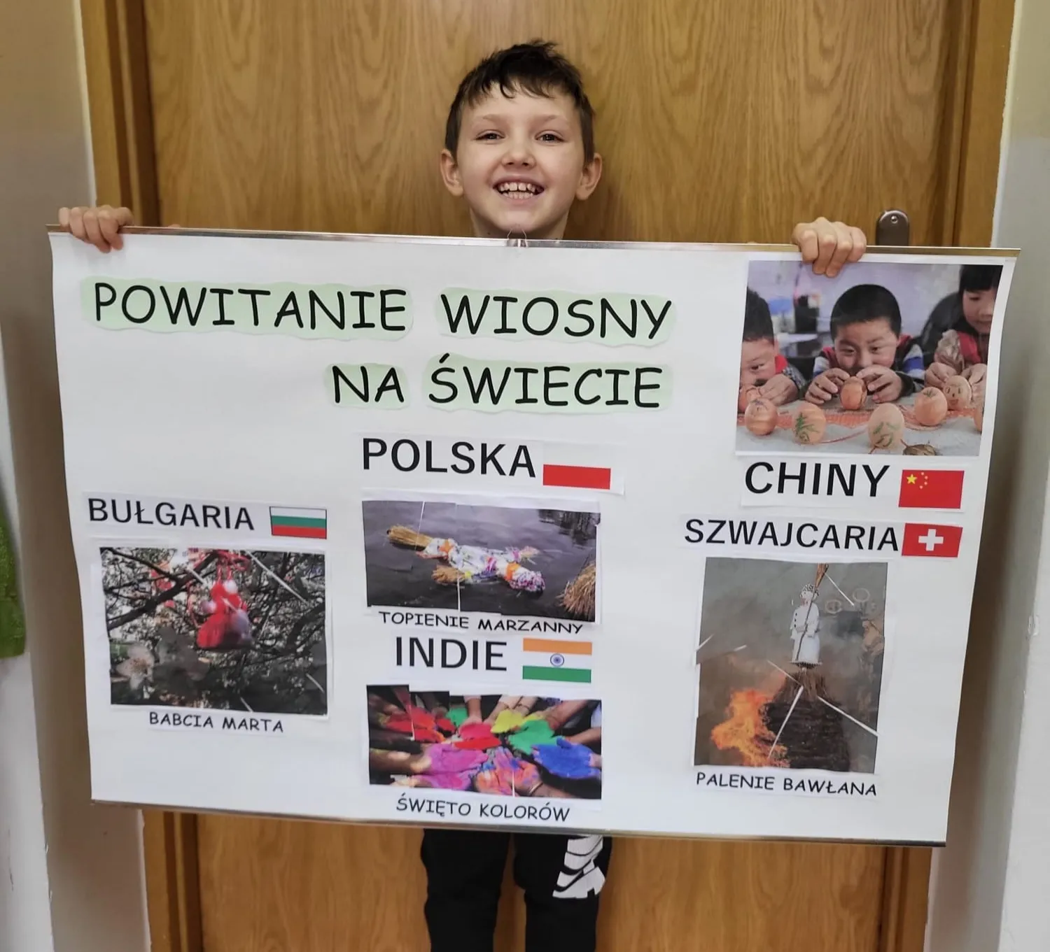 Powitanie wiosny na świecie – apel uczniów klas 1-3 Powitanie wiosny na świecie – apel uczniów klas 1-3