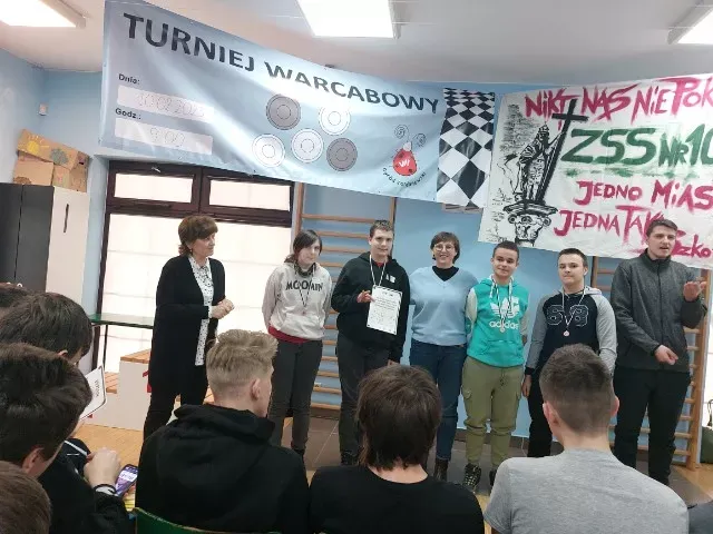 IV Międzyszkolny Turniej Warcabowy